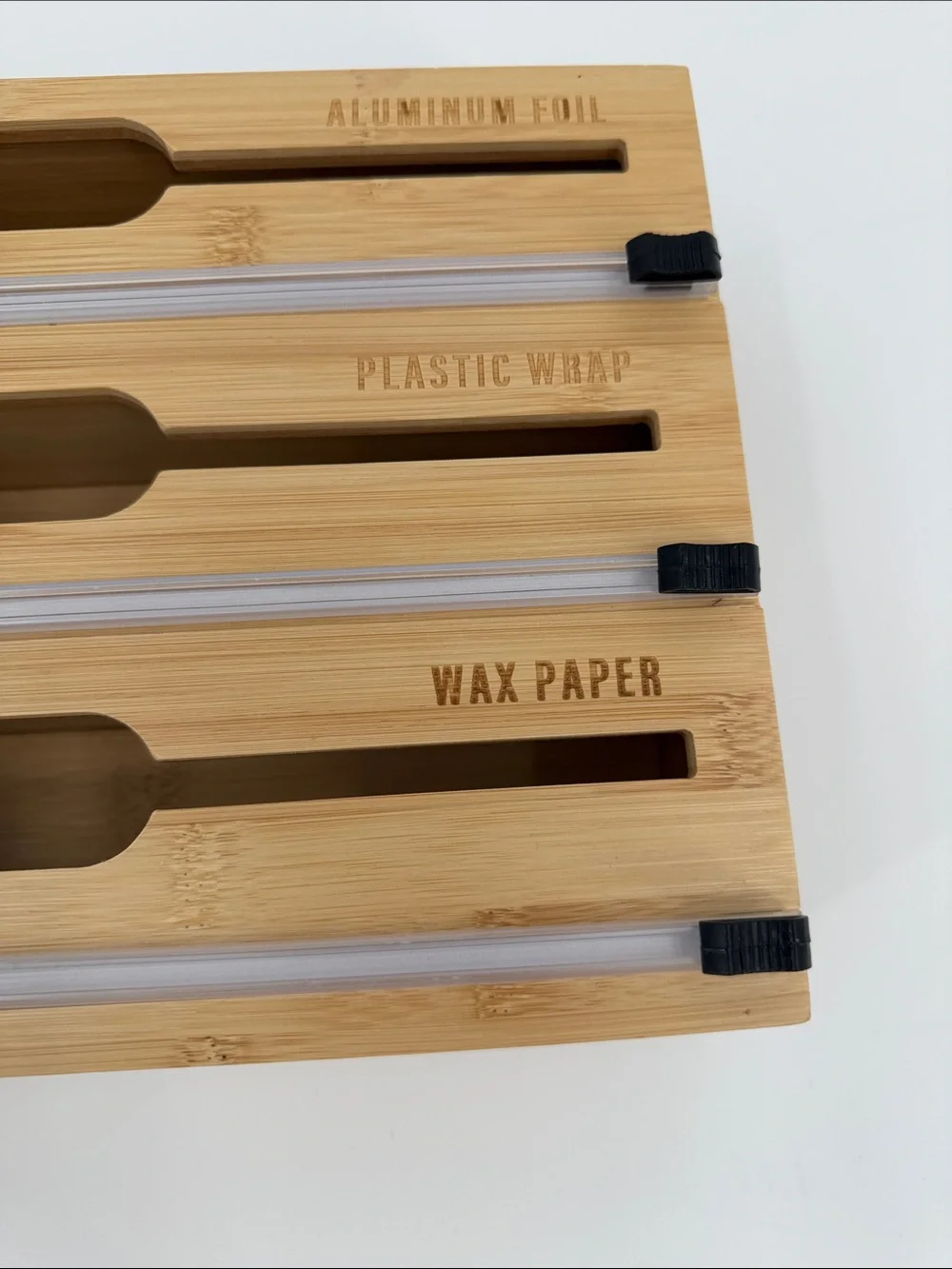Core Bamboo Kitchen Wrap Dispenser - Natural